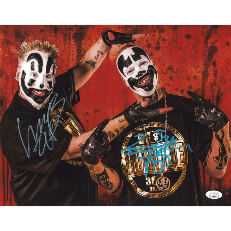 Insane Clown Posse Hustle 11 x 14 Poster - JSA DUAL AUTOGRAPHED