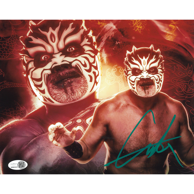 Great Muta Collage 8 x 10 Promo - JSA AUTOGRAPHED