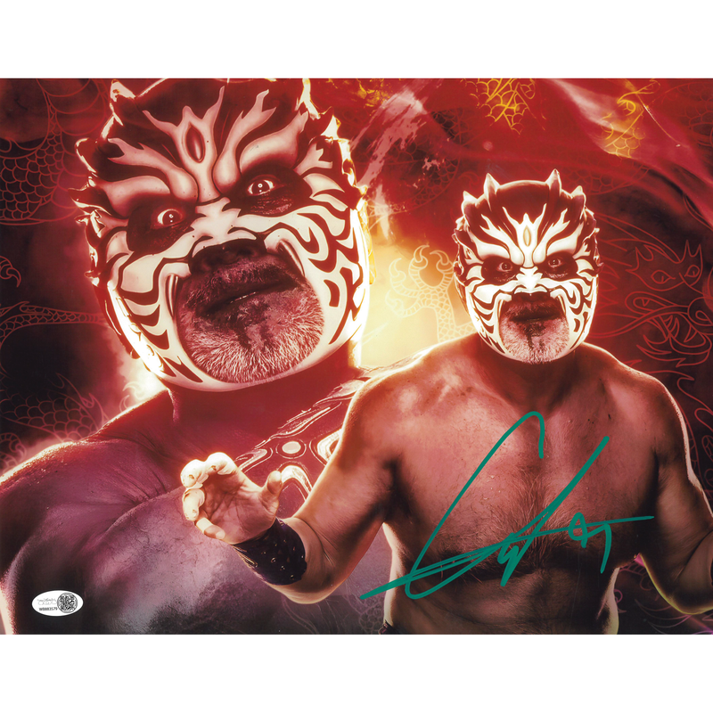 Great Muta Collage 11 x 14 Poster - JSA AUTOGRAPHED