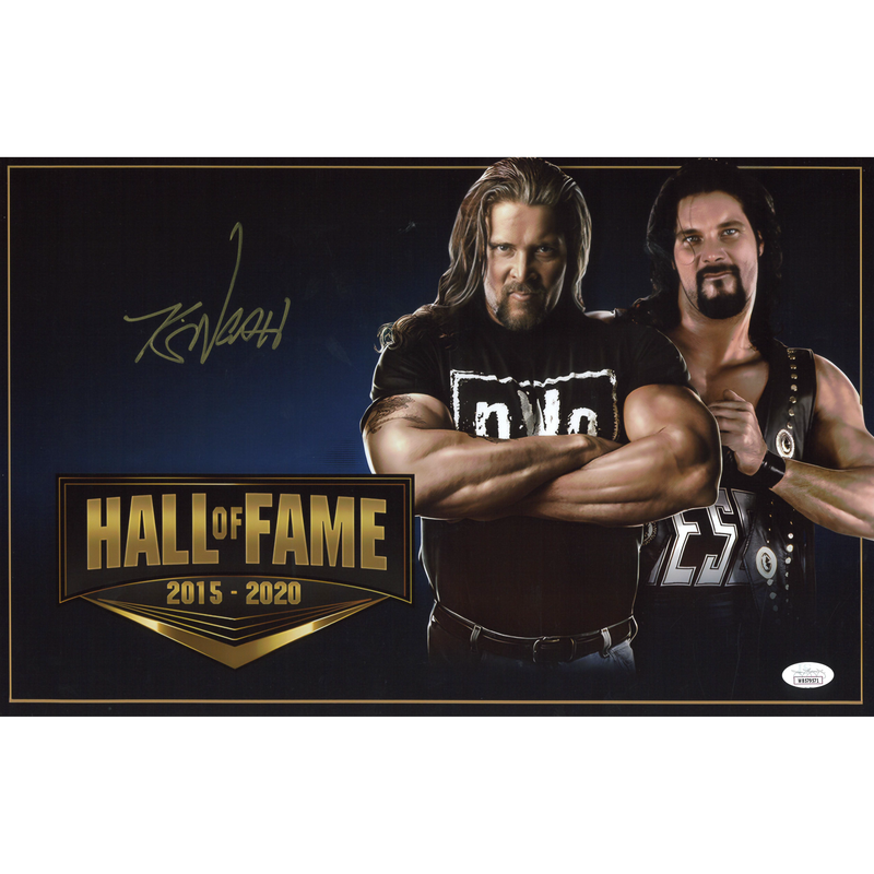 Kevin Nash Hall of Fame (Version 2) 11 x 17 Poster - JSA AUTOGRAPHED