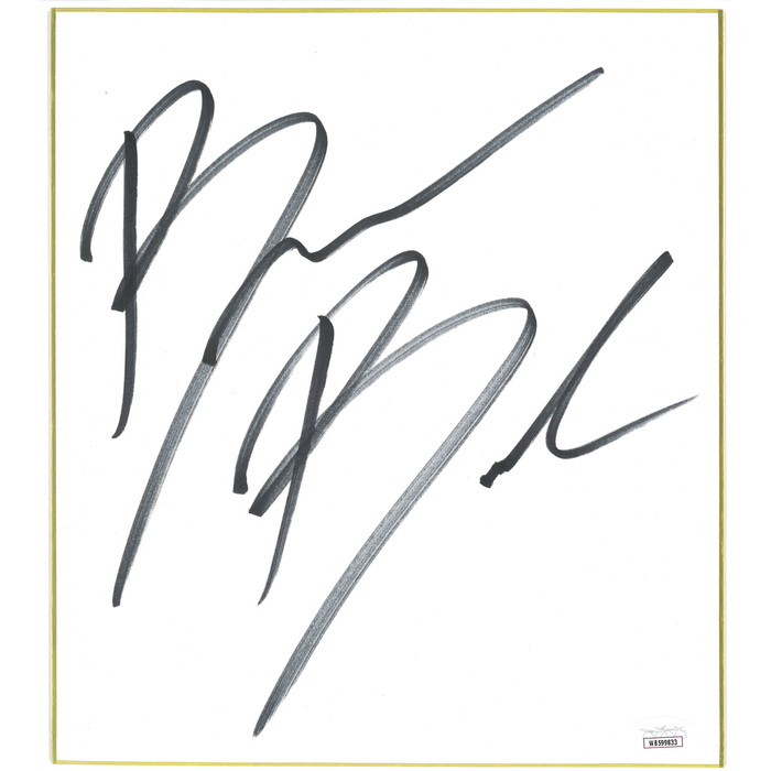 Bianca Belair Shikishi Board - JSA AUTOGRAPHED