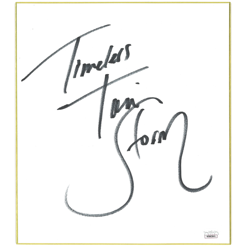 Toni Storm Shikishi Board - JSA AUTOGRAPHED
