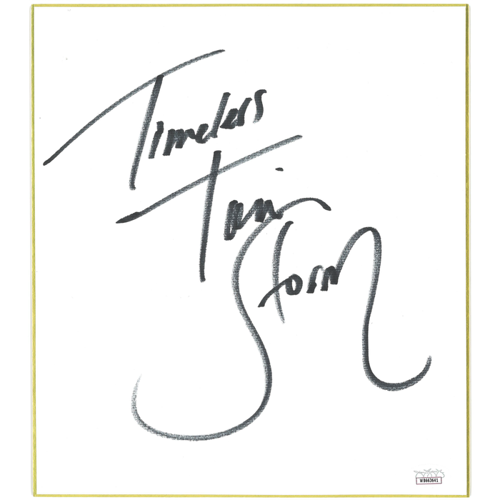 Toni Storm Shikishi Board - JSA AUTOGRAPHED