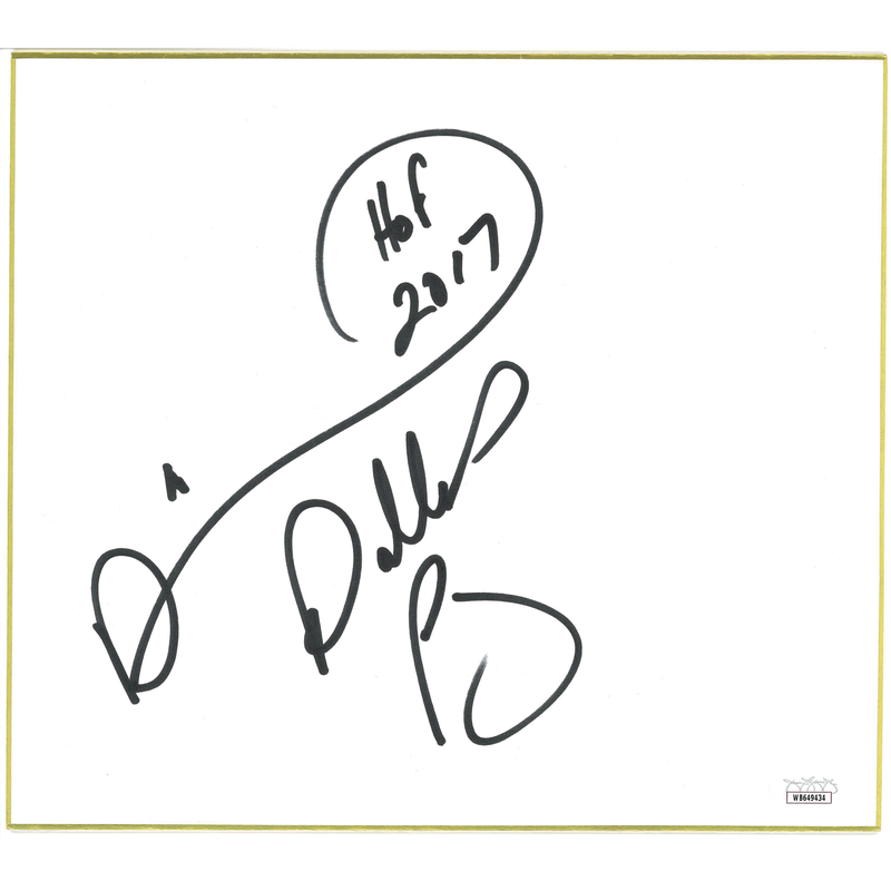 Diamond Dallas Page Shikishi Board - JSA AUTOGRAPHED