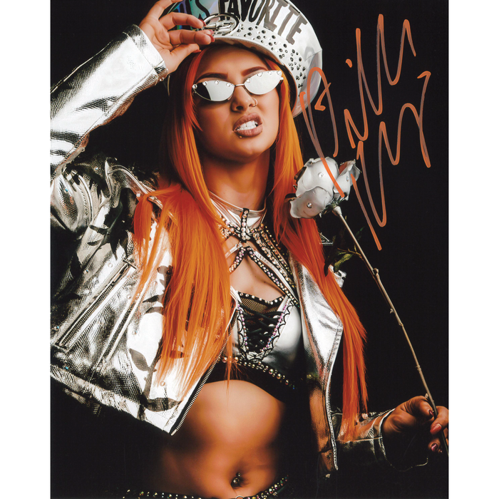 Priscilla Kelly Silver & Black 8 x 10 Promo - AUTOGRAPHED