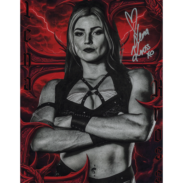 Lena Kross MSC METALLIC 11 x 14 Poster - AUTOGRAPHED