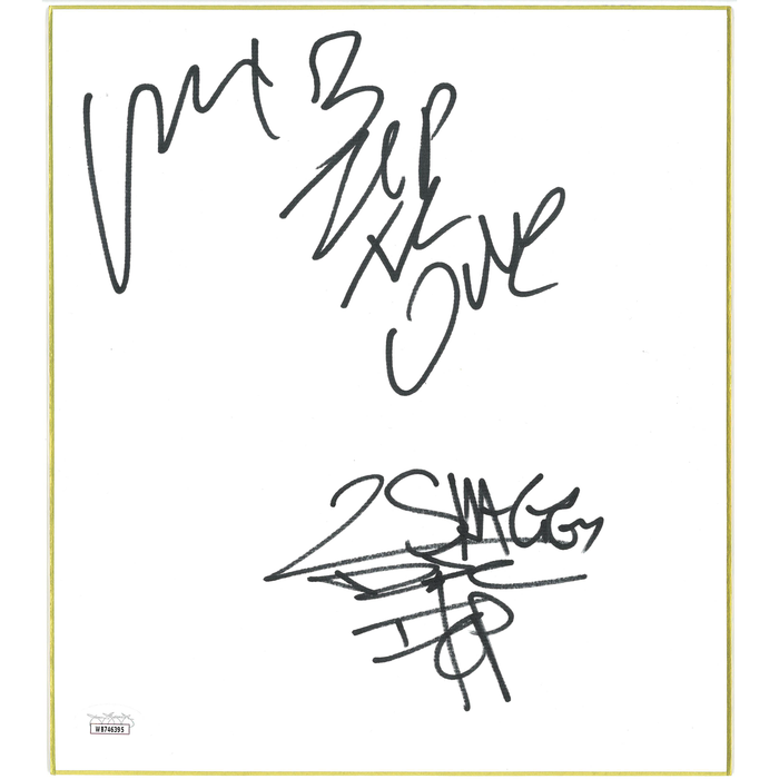 Insane Clown Posse Shikishi Board - JSA DUAL AUTOGRAPHED