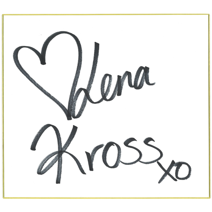 Lena Kross Shikishi Board - AUTOGRAPHED