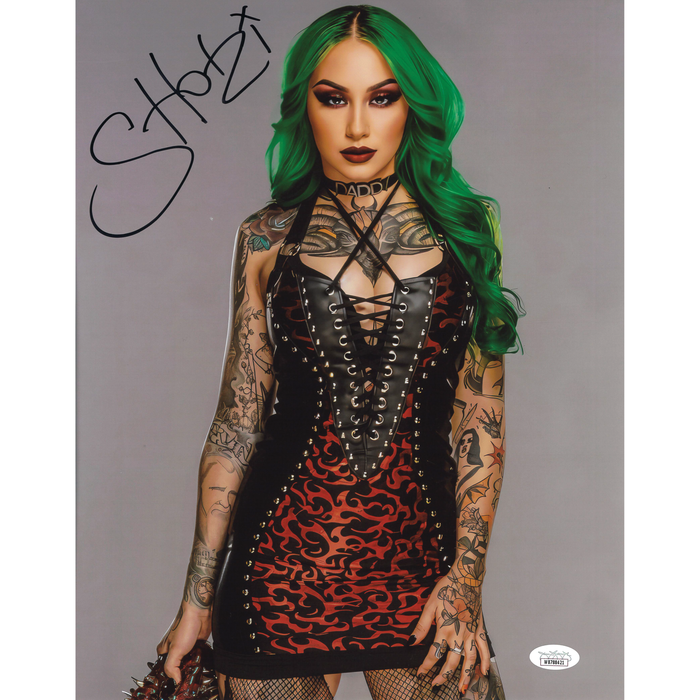 Shotzi Blackheart 3/4 Pose 11 x 14 Poster - JSA AUTOGRAPHED
