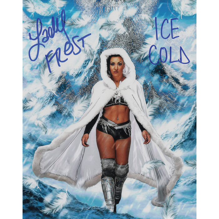 Lady Frost MSC METALLIC 8 x 10 Promo - AUTOGRAPHED