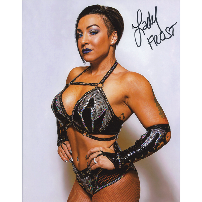Lady Frost 3/4 Pose 11 x 14 Poster - AUTOGRAPHED