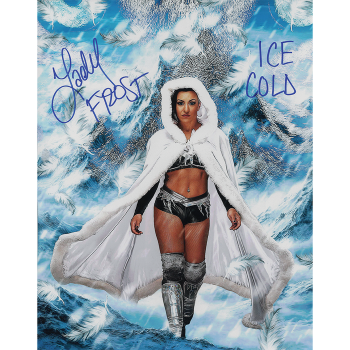Lady Frost MSC METALLIC 11 x 14 Poster - AUTOGRAPHED