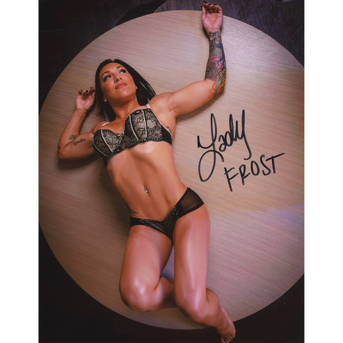 Lady Frost On Table 11 x 14 Poster - AUTOGRAPHED