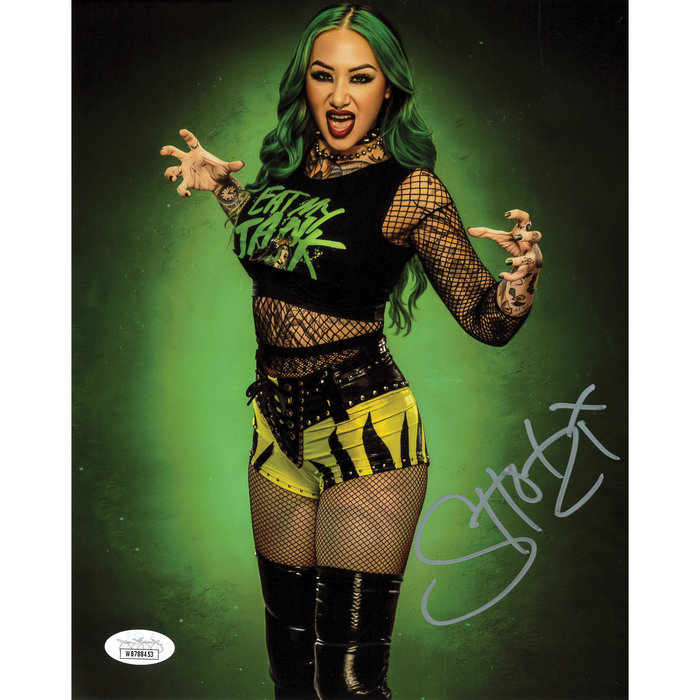 Shotzi Blackheart EMT Shirt 8 x 10 Promo - JSA AUTOGRAPHED