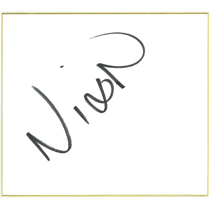 Nixon Newell Shikishi Board - AUTOGRAPHED