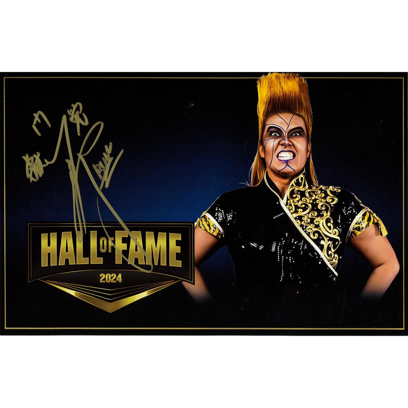 Bull Nakano Hall of Fame Then 11 x 17 Poster - AUTOGRAPHED