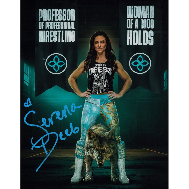 Serena Deeb AsylumGFX METALLIC 11 x 14 Poster - AUTOGRAPHED