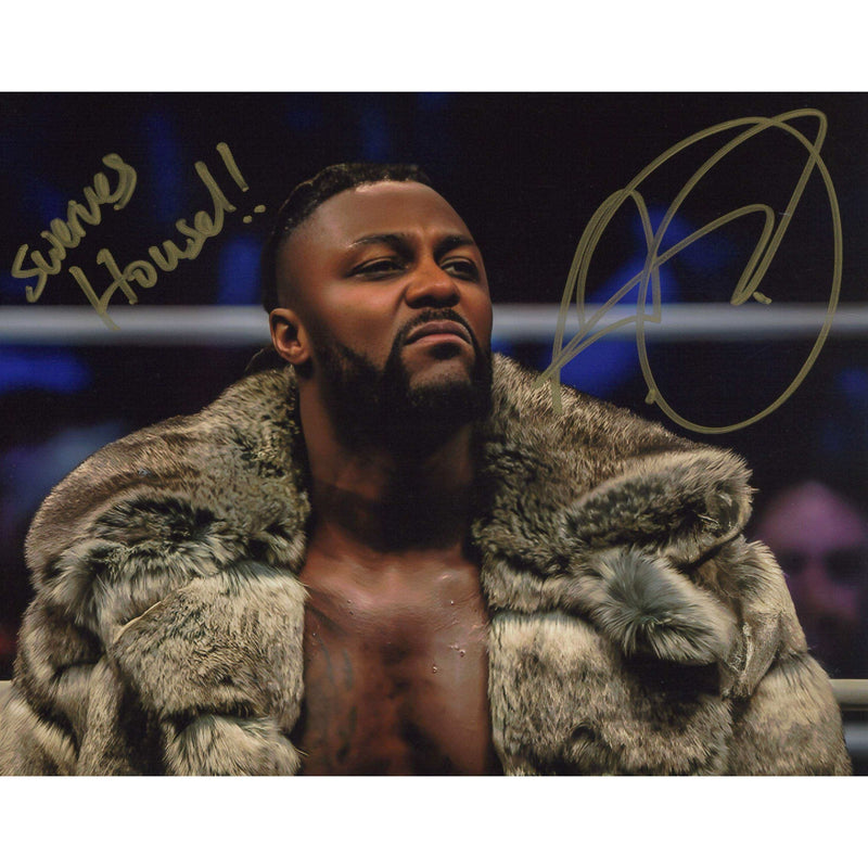 Swerve Strickland Fur Coat 8 x 10 Promo - AUTOGRAPHED