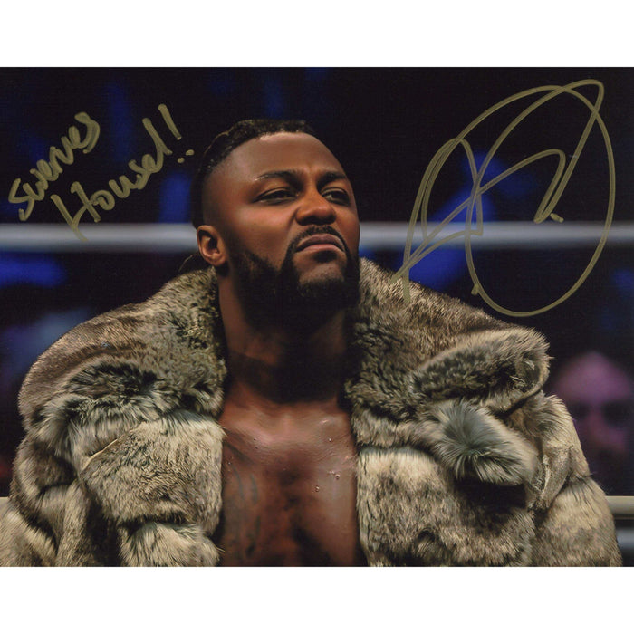 Swerve Strickland Fur Coat 8 x 10 Promo - AUTOGRAPHED