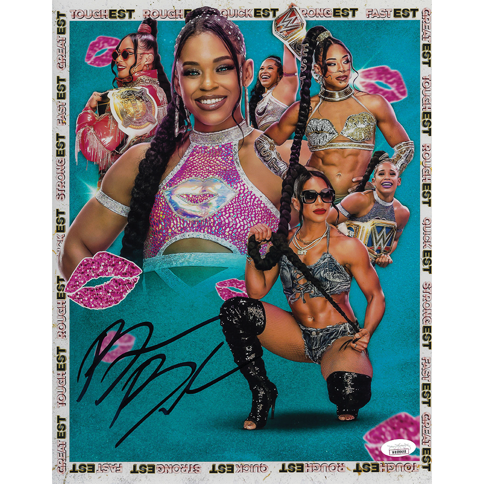 Bianca Belair AsylumGFX METALLIC 11 x 14 Poster - JSA AUTOGRAPHED