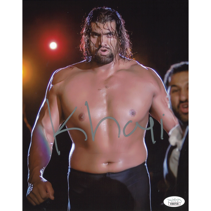 Great Khali Entrance 8 x 10 Promo - JSA AUTOGRAPHED