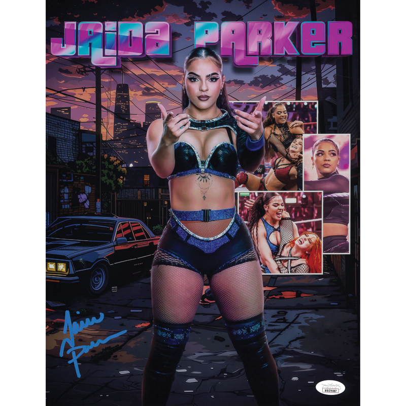 Jaida Parker AsylumGFX METALLIC 11 x 14 Poster - JSA AUTOGRAPHED