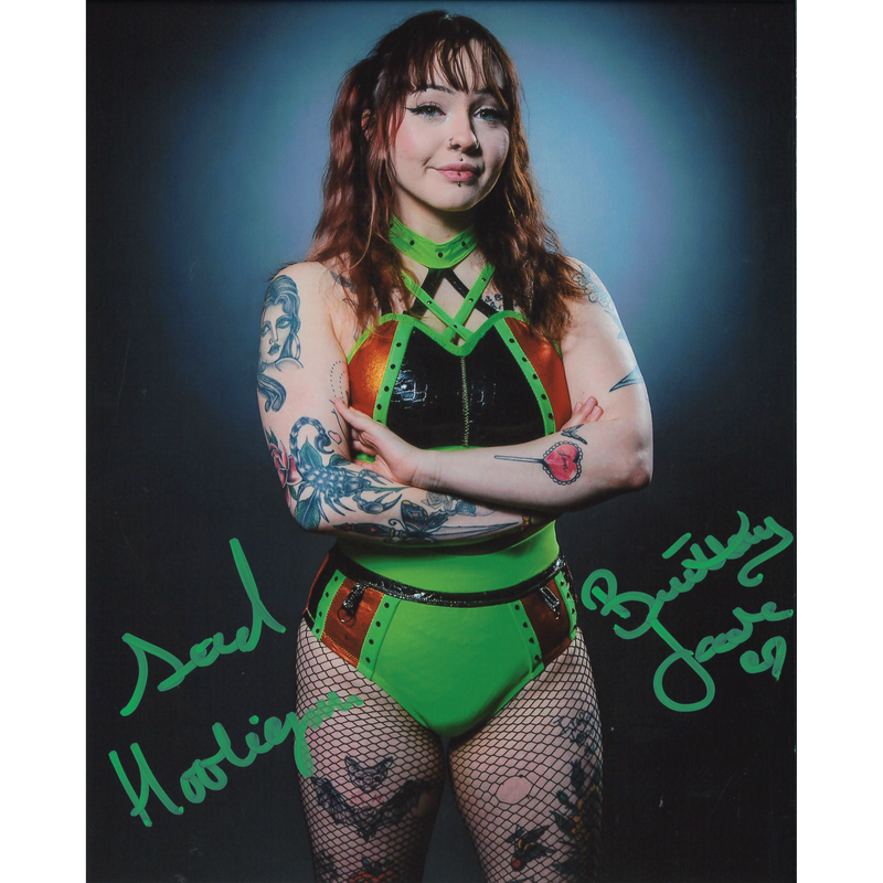 Brittany Jade 3/4 Pose 8 x 10 Promo - AUTOGRAPHED