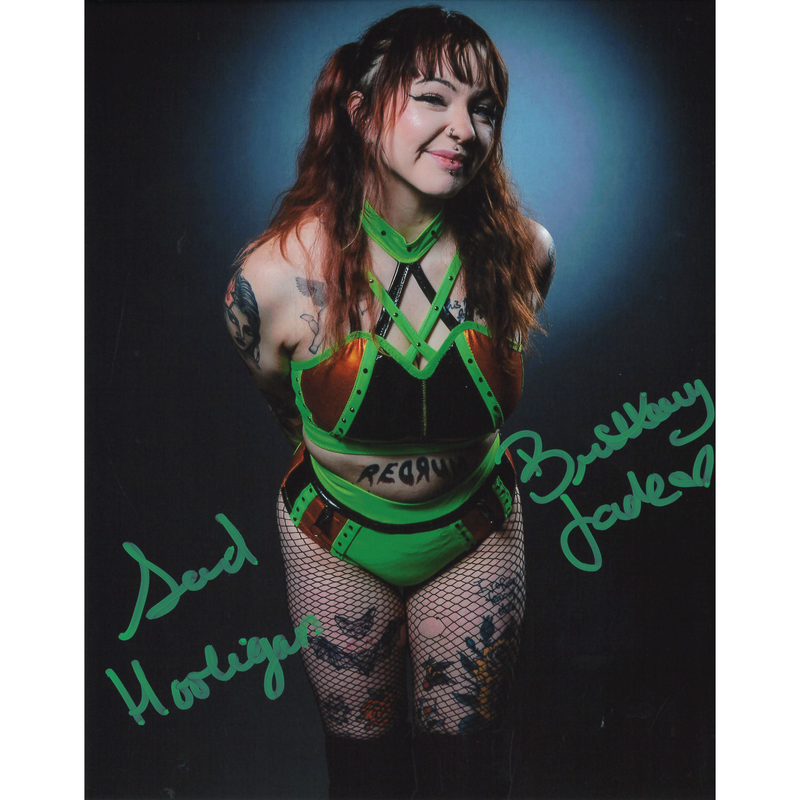 Brittany Jade Leaning 8 x 10 Promo - AUTOGRAPHED