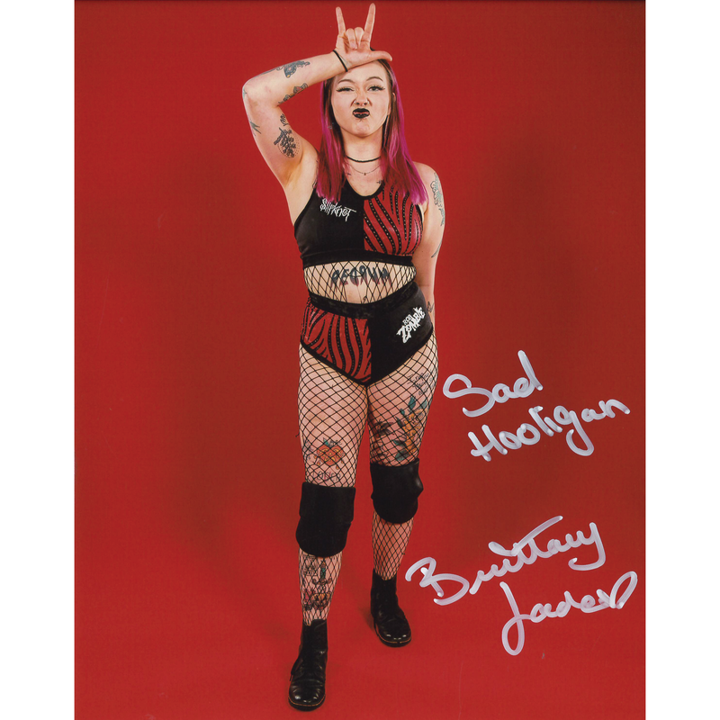 Brittany Jade Rock On 8 x 10 Promo - AUTOGRAPHED