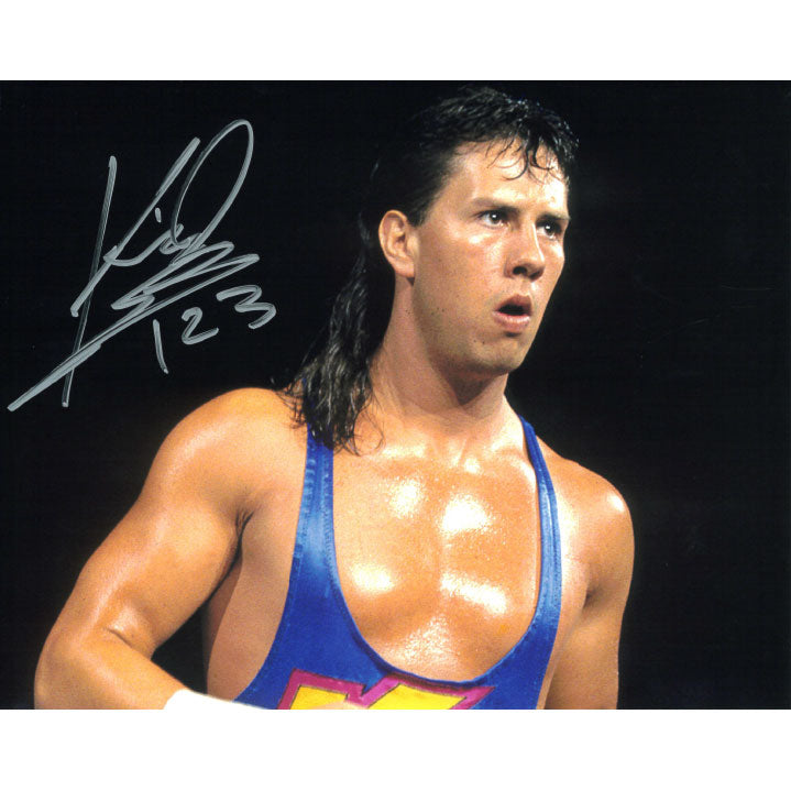Sean Waltman as 1-2-3 Kid Blue Top 8 x 10 Promo - AUTOGRAPHED
