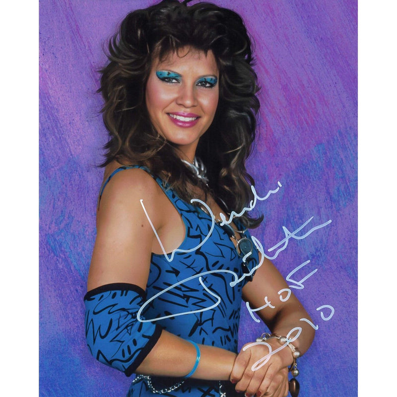 Wendi Richter Purple BG METALLIC 8 x 10 Promo - AUTOGRAPHED