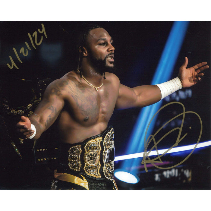 Swerve Strickland Title Nana 8 x 10 Promo - AUTOGRAPHED