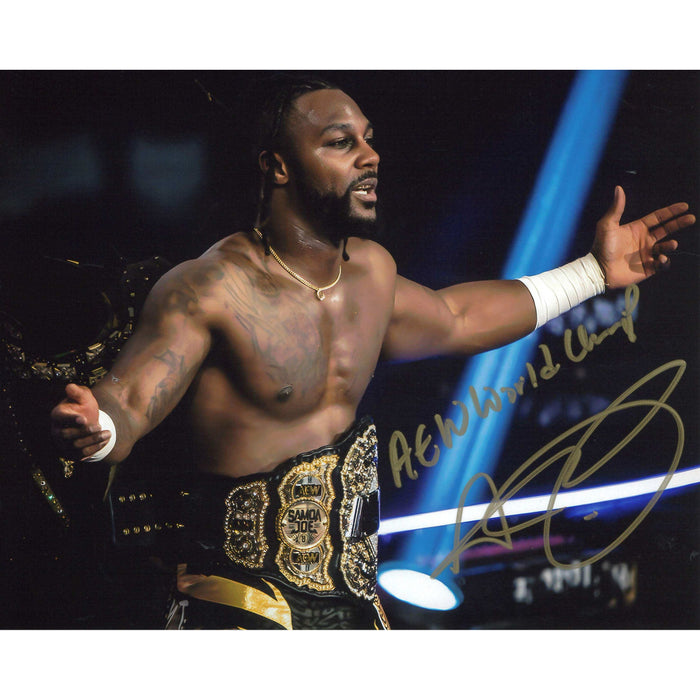 Swerve Strickland Title Nana 8 x 10 Promo - AUTOGRAPHED