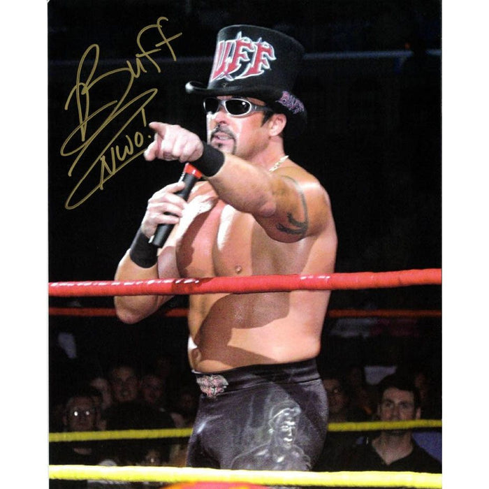 Buff Bagwell Talking Point 8 x 10 Promo - AUTOGRAPHED