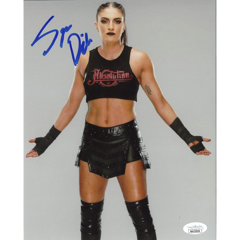 Sonya Deville Absolution Shirt 8 x 10 Promo - JSA AUTOGRAPHED