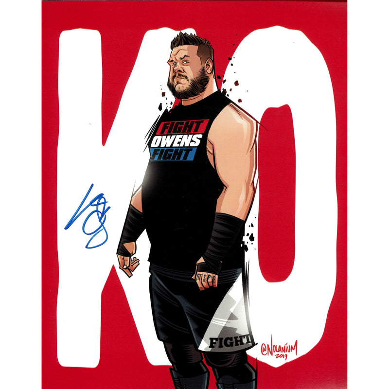 Kevin Owens KO Nolanium 11 x 14 Poster - AUTOGRAPHED