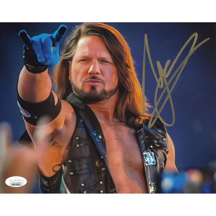 AJ Styles Too Sweet 8 x 10 Promo - JSA AUTOGRAPHED