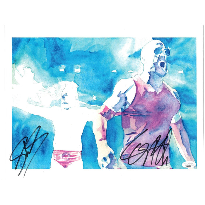 The Bar Schamberger 11 x 14 Poster - JSA DUAL AUTOGRAPHED