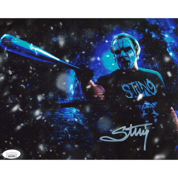 Sting Bat Point 8 x 10 Promo - JSA AUTOGRAPHED