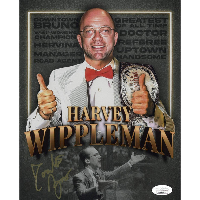 Harvey Wippleman AsylumGFX METALLIC 8 x 10 Promo - JSA AUTOGRAPHED