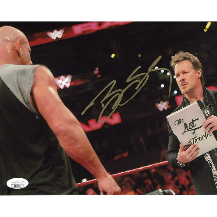 Bill Goldberg List of Jericho 8 x 10 Promo - JSA AUTOGRAPHED