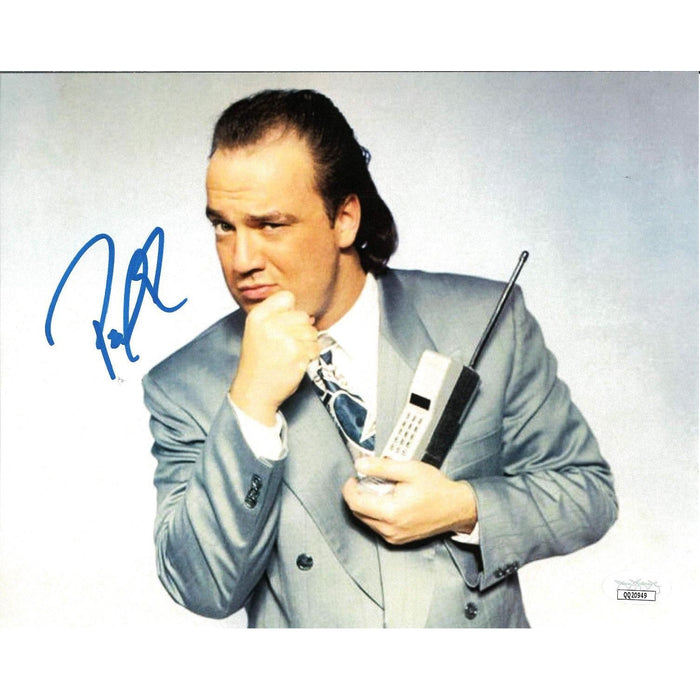 Paul Heyman Promo - AUTOGRAPHED