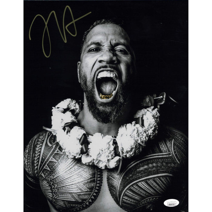 Jey Uso Lei Spotlight METALLIC 11 x 14 Poster - JSA AUTOGRAPHED