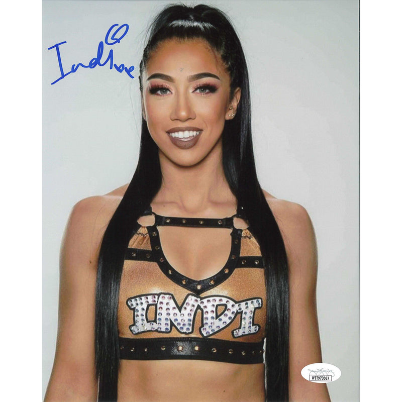 Indi Hartwell Close Up Smile 8 x 10 Promo - JSA AUTOGRAPHED