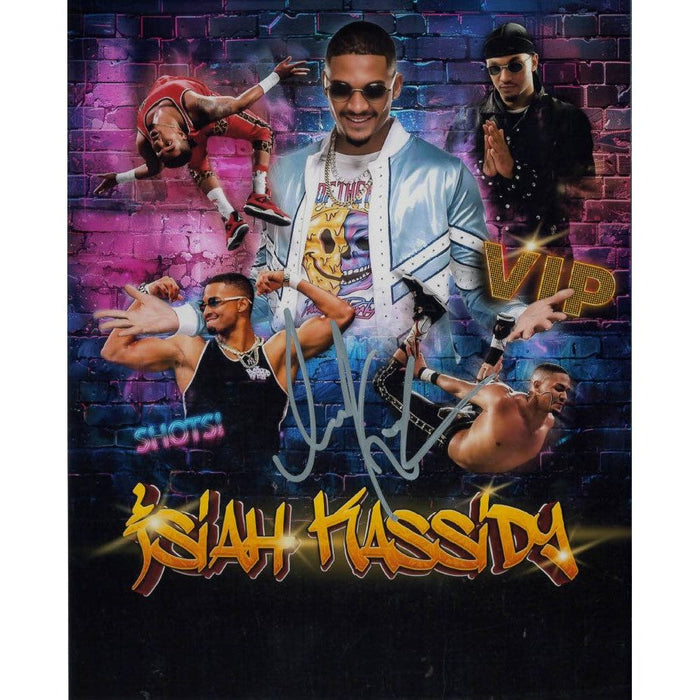 Isiah Kassidy METALLIC 8 x 10 Promo - AUTOGRAPHED