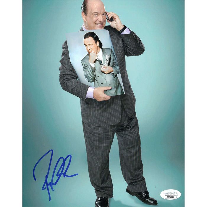 Paul Heyman Holding Photo 8 x 10 Promo - JSA AUTOGRAPHED