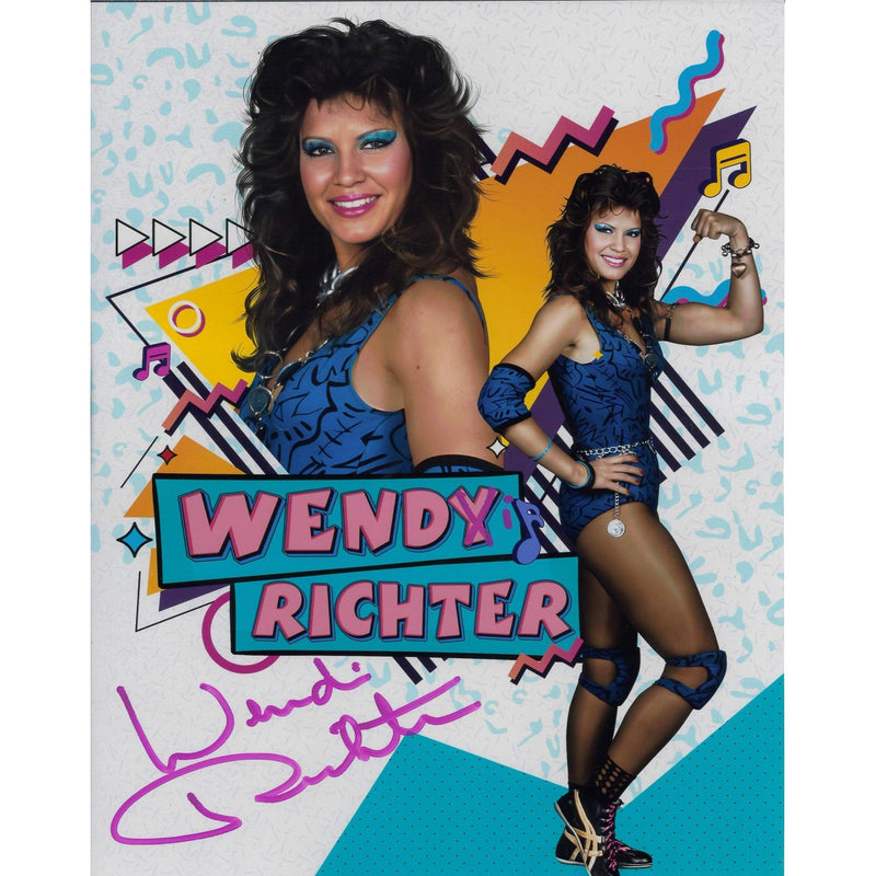 Wendi Richter AsylumGFX METALLIC 11 x 14 Poster - AUTOGRAPHED