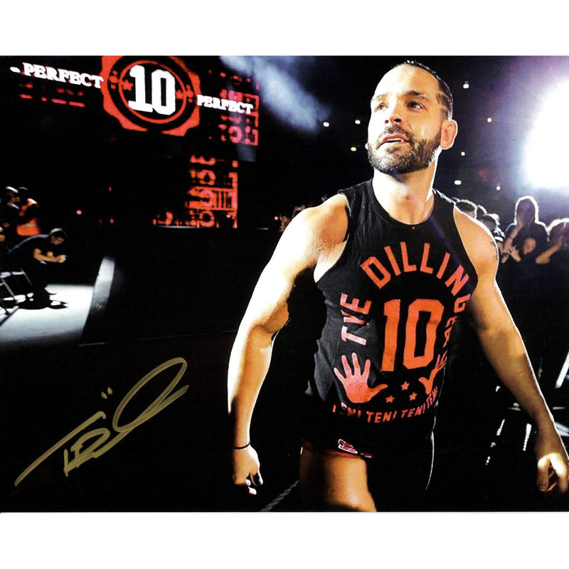 Tye Dillinger Entrance 8 x 10 Promo - AUTOGRAPHED