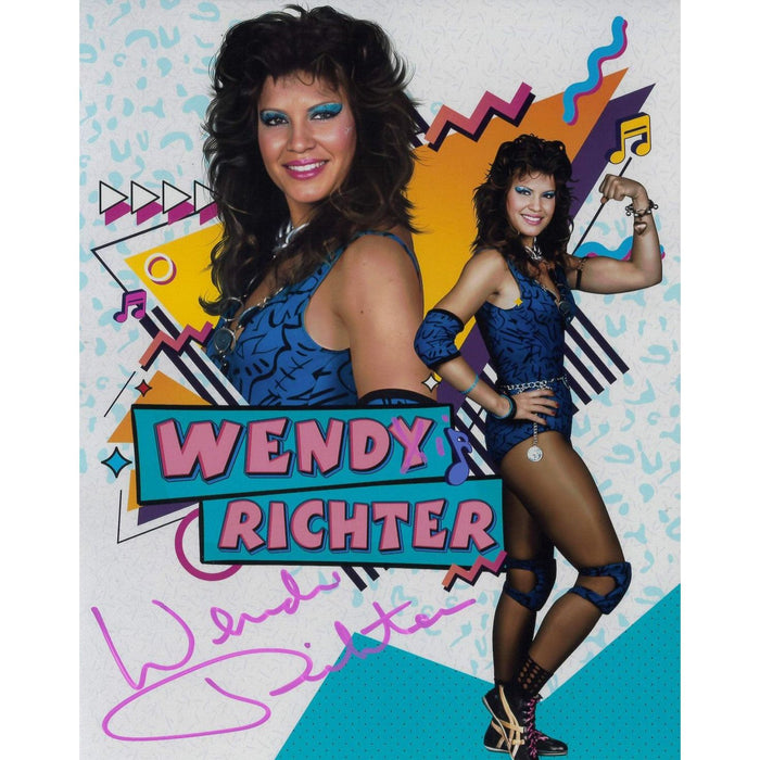 Wendi Richter AsylumGFX METALLIC 8 x 10 Promo - AUTOGRAPHED