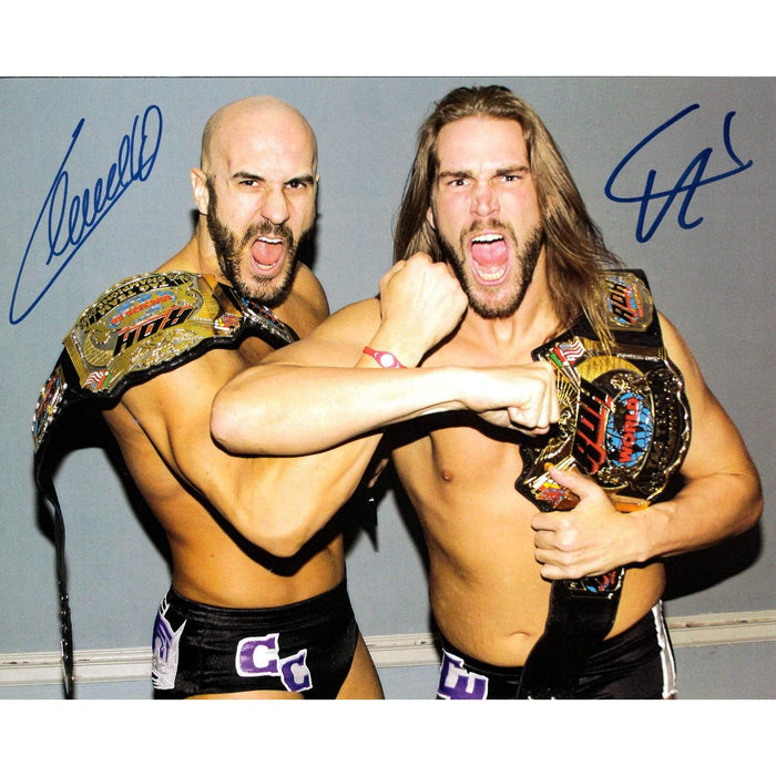 Kings of Wrestling ROH Tag Champs 8 x 10 Promo - DUAL AUTOGRAPHED